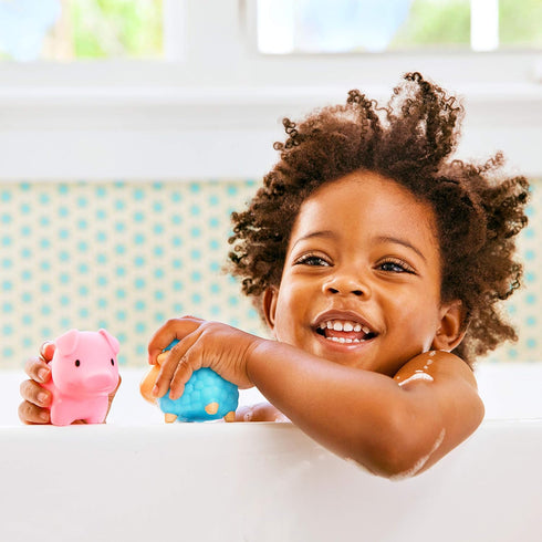 Munchkin Baby Bath Toy Squirts, Farm Animal Squirters, 8 Pack, for Babies and Toddlers 9 Months Up