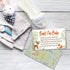 Woodland Creature Books for Baby Shower Request Cards (50 Pack) - Baby Shower Invitation Inserts
