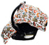Dear Baby Gear Deluxe Baby Car Seat Canopy Cover - Tribal Woodland Forest Animals, Dot, White