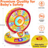 1 2 3 1-3, 12-18 Learning Toys for Year Old Boy Girl, Spin and Sing Alphabet Zoo with Sounds for Toddler Educational