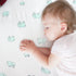 Vlokup Baby Changing Pad Cover Set Muslin, Portable Flamingo Diaper Change Pad Sheet