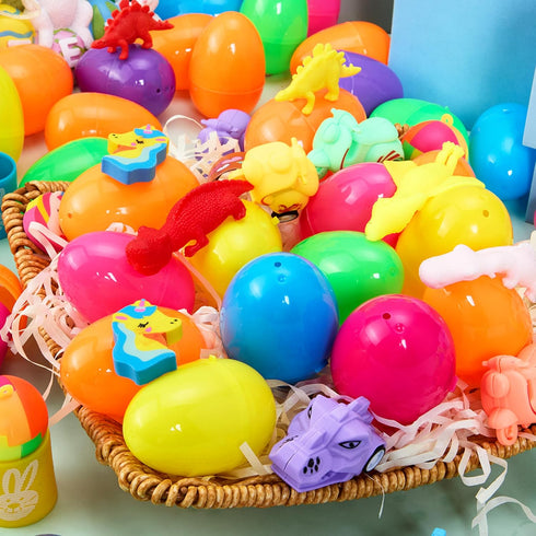 160 JOYIN PCS Prefilled Easter Eggs with Assorted Toys, Easter Stuffed Eggs for Egg Hunt Supplies, Basket Stuffers