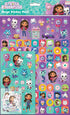 Gabby's Dollhouse Mega Pack 01.70.22.036 | Three Types of Stickers (Around 150 Total) | Reusable on Non-Porous Surfaces