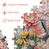 PICKFORU 1000 Spring Floral Puzzles for Adults Pieces, Wildflower Garden Flower Jigsaw Puzzle Oil Painting, Impossible