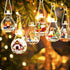2025 Set, (647 Christmas Ornaments Building Ornament for Christmas Tree with Light, Xmas and Thanksgiving Holiday