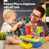 Toddler Toys for Boys Girls, Multifunctional Music Light Workbench for 2-Year-Old Boy, Birthday Gift