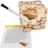 Dig a Dozen Fossil Bricks - Break Open 12 Bricks and Discover 12 Unique Real Fossils - Archaeology Science STEM Easter Gift