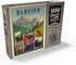 MyPuzzle Glacier National Park: Collage Print - Premium 1000 Piece Jigsaw Puzzle for Adults