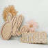 Wooden Name Signs for Nursery, Baby Name Sign, Name Signs for Kids Room, Custom Plaque, Nursery Wall Art, (Quinn