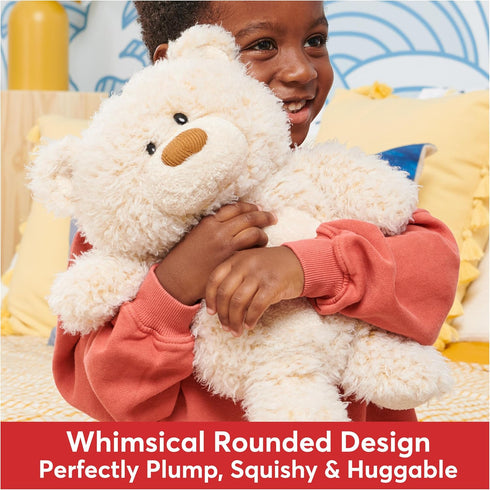 GUND Bubbles Teddy Bear Stuffed Animal, Premium Plush Toy for Ages 1 and Up, Cream, 10”