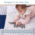 59 x71 UTEX Baby Play Mat for Floor, Playpen Mat, Thick Cushioned Play Mat for Baby and Infants, Non-Slip & Machine
