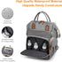 3 1 Backpack Pack Diaper Bag with Changing Station, Waterproof in Baby Diaper with Foldable Changing Pad, Large Travel