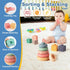 7in1 612Months 1+ 13 Montessori Baby Toys for & Years, Infant Sensory Teething & Stacking Blocks | Wooden Shape Sorter