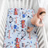 Billion Xin 52'' 28'' 100% Crib Sheets for Boys and Girl, Fitted Crib Sheet X for Standard Crib - Natural Cotton Fitted