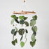 Goukurlsma Green Leaf Mobile for Crib Mobile Forest Baby Mobile Monstera Plant Crib