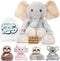 Weighted Elephant Stuffed Animal - 4.5 lbs, Premium Plushies with Long Comforting Arms for Soothing Hugs, Anxiety Relief