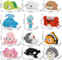 HJPLPXH Kids,12 Set, 8-16+ Small Toy Gift,Party Favors for Boxes Marine Animals Micro Mini Building Blocks Birthday