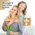 CJiangpo Will You Be My Godmother Proposal Gift, Cross Design Madrina Proposal Puzzle in Spanish Godmother Asking Card