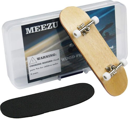 Professional Finger Skateboard with Wheels and Bearings, Mini Fingerboard Toy for Adults and Kids