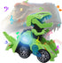 3-6 4 5 6 7 Toys for Year Old Boys Transforming Car Toys with LED Light and Music Dinosaur Toy Birthday Gifts for Year