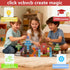 150PCS 31 3-12 Magnetic Building Blocks with Nature Designs - Water, Grass, Lava, Rock, STEM Toy for Kids Ages