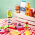 JOYIN 30Pcs Play Food Grocery Cans, Play Kitchen Accessories for Kids Gifts & Indoor Toys