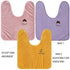 6 Pack Baby Bibs for Girls or Boys 12-18 Months, Large Towel Bibs for Toddler with Gift Box (2 pink purple yellow)