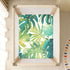 Bseiialft 52 28 Palm Leaves Tropical Crib Sheets for Boys Girls Soft and Breathable Cotton Baby Sheets for Standard