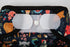 Sigzagor Gusset 6.6lbs 33lbs Baby Cloth Diaper Cover Nappy Hook and Loop Double to (Rabbits Wolves)