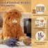 SuzziPals Heatable Coolable Weighted Highland Cow Stuffed Animals Plushie, Microwavable Heating Pad for Period Cramps