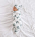 XOXO Large Knit Baby Swaddle Blanket - Premium Quality