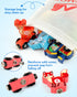 Set Ages3-5, Vanmor Wooden Train for Toddlers, Magnetic Animal Number Train Toys for Toddler Learning Toys, Fine Motor