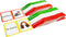 Pat's Flash Cards - 384 Italian Concentration and Memory Matching Playing Cards - Includes Animals, Food, Family, and