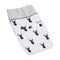 Sweet Jojo Designs Navy Blue White Woodland Deer Boy Baby Changing Pad