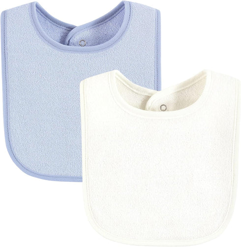 Hudson Baby Unisex BabyDrooler Bib with Waterproof Lining