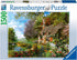 Ravensburger 1500-Piece Country Cottage Jigsaw Puzzle | Premium Quality | Anti-Glare Surface | Precision Fit