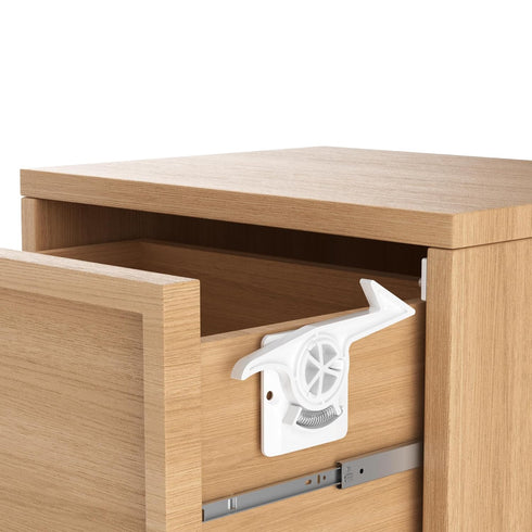 TLAUHANG 6 Pack Child Safety Drawer Locks - THAULANG Zero Gap Invisible Drawer