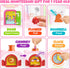 1 1st 12-18 1-2 Hurdaos Montessori Toys for Year Old Girls, Present First Birthday Gifts for One Year Old Girl Baby