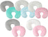 Set 2 Pack Dot Nursing Pillow Cover Nursing Pillow Slipcovers, Ultra Soft Compatible with Boppy Pillow,Standard Pillow