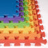 FlooringInc's Rainbow & Natural Harmony Playmat - Kid Safe Foam Floor Tiles