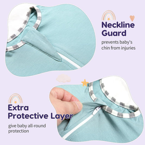 0-15 0.5tog 1.0tog PuppyPaws Baby Sleep Sack Months, Long Sleeve With Mitten Cuffs, Toddler