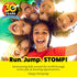 Stomp Rocket Jr Glow Rocket Refills - 3 Rockets for Soft Foam Rocket Launcher - Fun Outdoor Toys for Kids