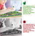 2-4,Sensory zhiwuzhu Magnetic Alphabet Maze,Montessori Toys,Alphabet Puzzle Toddler Toys for Ages Toys Fine Motor