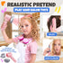 Playset Playset Toy Choi's Hair Salon Toys for Girls - Pretend Play Kids Hairdryer, Scissor, Combs Hair Salon with Gift