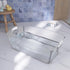 Evolur Supple Baby Spa Bath Tub Foldable Portable Bathtub with Transparent Safety View for Newborns & Infants, Compact