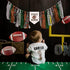 1st Football Highchair Banner Birthday - First Year Down High Chair Banner, Sport Theme First Birthday Decorations