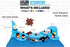 Pix Brix Pixel Art Puzzle Bricks - Animals and Arctic Pixel Playscene, 1,906 Pieces, STEM Toys for Ages 6+