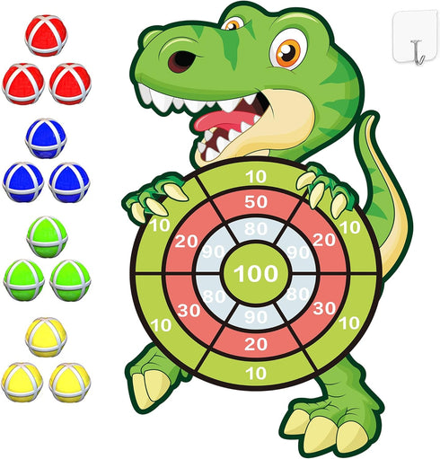 HONGID Dinosaur Toys for 3-12 Year Old Boys,30Large Dart Board Kids Toys Age