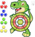 HONGID Dinosaur Toys for 3-12 Year Old Boys,30Large Dart Board Kids Toys Age