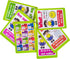 Rechardy Question Words Flashcards, English Sentences Grammar Learning Pocket Cards for Kindergarten